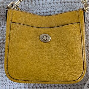 Coach Chaise Pebbled Leather Crossbody Bag